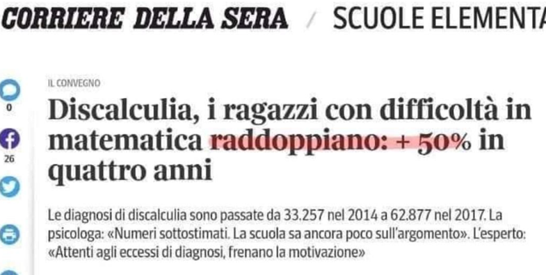 Corriere della Sera on line del 19 novembre 2022